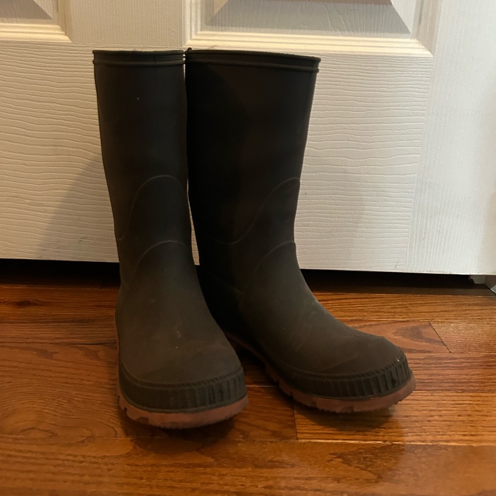 Kids Black Boots